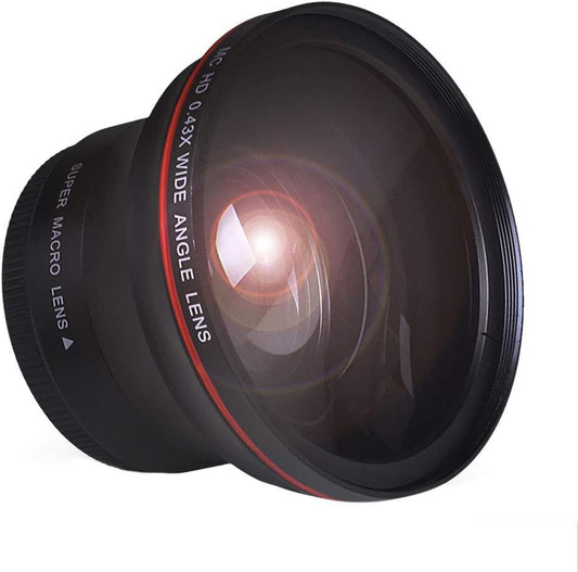 Tectra 0.43x Professional HD Wide Angle Lens (Macro)
