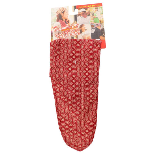 職人道楽 バンダナキャップ Ｄ＃２－３麻の葉