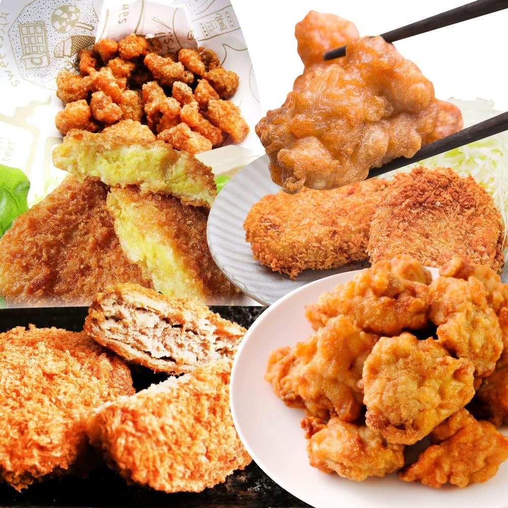 Shabumaru Microwave Easy Side Dishes, 5 Luxurious Types, Mega Fried Lucky Bag