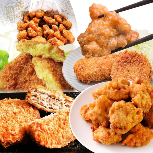 Shabumaru Microwave Easy Side Dishes, 5 Luxurious Types, Mega Fried Lucky Bag