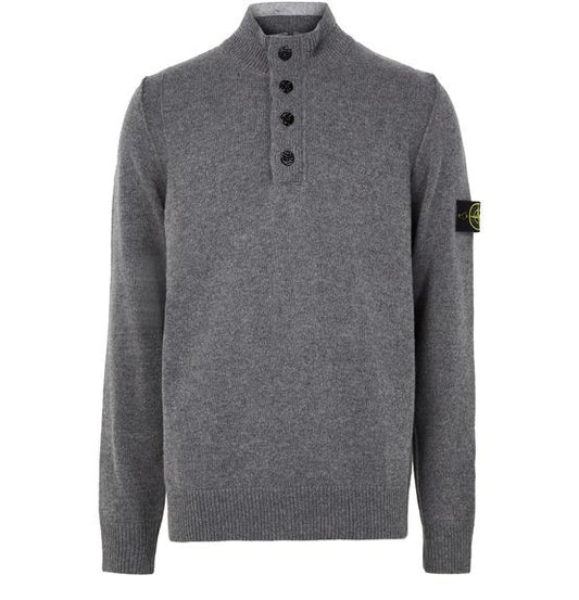 STONE ISLAND Logo patch sweater - Image 1