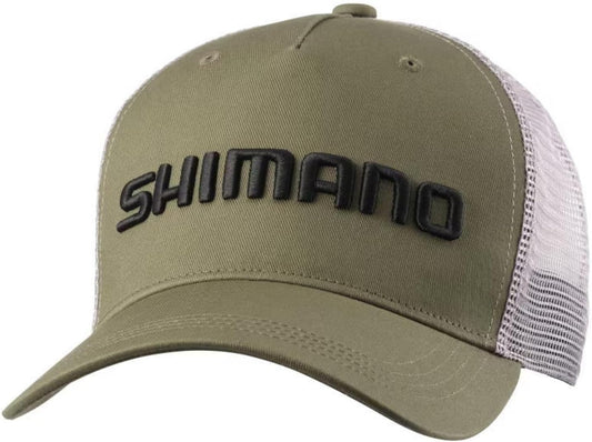 Shimano CA-061Y Standard Mesh Cap, Khaki, M
