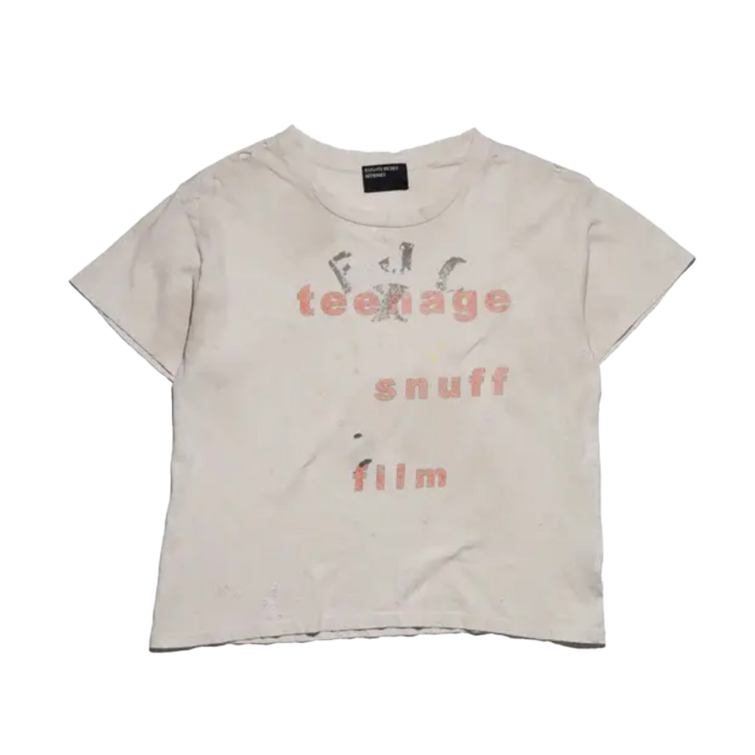 ENFANTS RICHES DÉPRIMÉS 'TEENAGE SNUFF' TAN DISTRESSED TEE