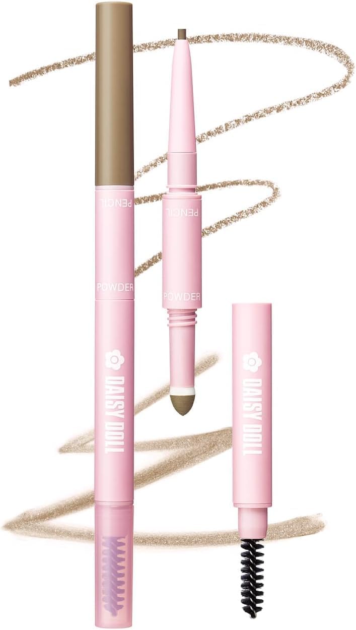 DAISY DOLL by MARY QUANT Blow Liner BR-04 Ash Brown 0.4 g Pencil x Powder x Brush 3-Way
