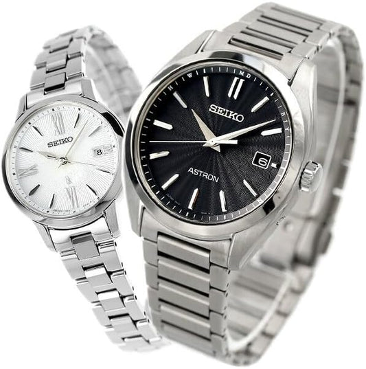 Seiko SBXY033 SSVW205 Astron Lucia Wristwatch, Pair of Watches, Couples, Commemorative, Men's and Women's, Comes with a pair of boxes/wrapping., Bracelet Type