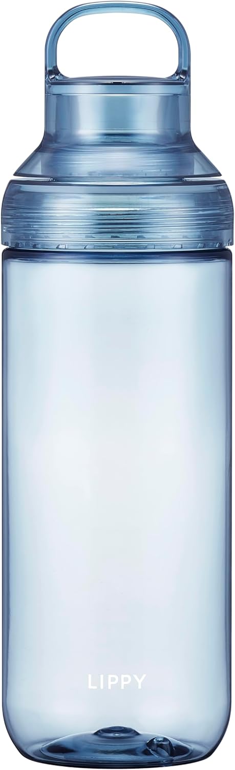 OSK ウォーターボトル 日本製 洗いやすい 持ち手 パッキン 付 軽量 常温 LIPPY