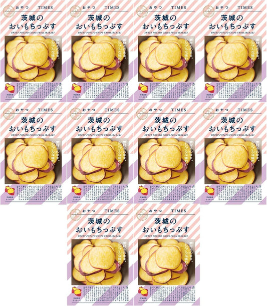 Times Treats Ibaraki Oi Mochibusu 0.7 oz (20 g) x 10 Bags