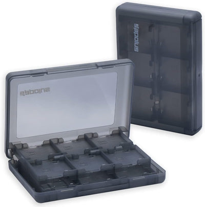 sapolus 3DS Soft Case, Game Soft, Large Capacity, Storage Cassette, Memory Cards, 24 Cards, Black, General