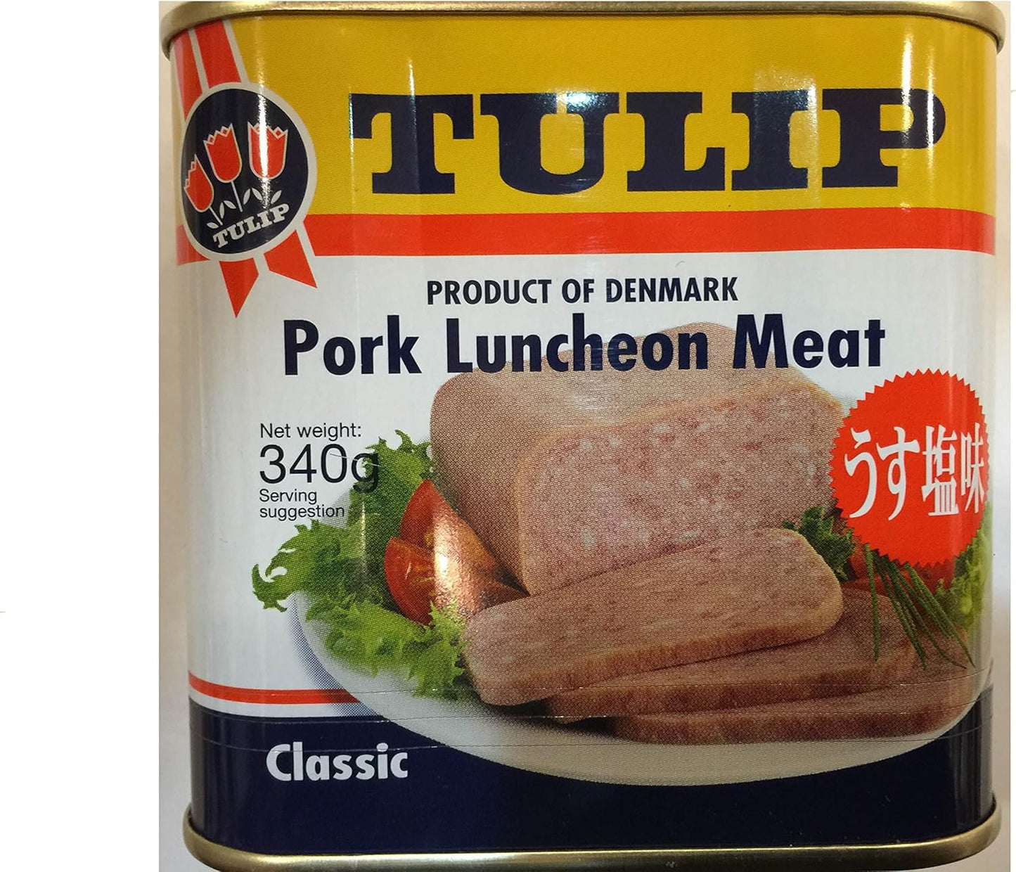 TULIP Pork Luncheon Meat, Lightly Salted, 12.0 oz (340 g)