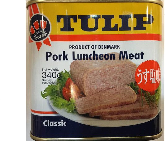 TULIP Pork Luncheon Meat, Lightly Salted, 12.0 oz (340 g)