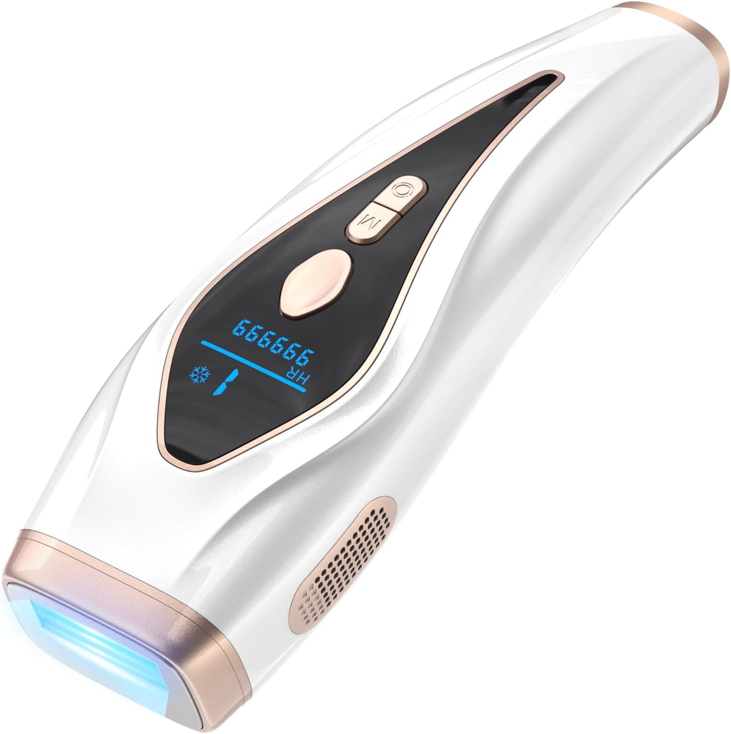 Epilator [Cooling Cooling Technology] Household Whole Body Hair Removal Vio Compatible, Cooling Sensation, IPL Light Epilator, 9 Levels Adjustable, 990,000 Times, Continuous Irradiation, Light