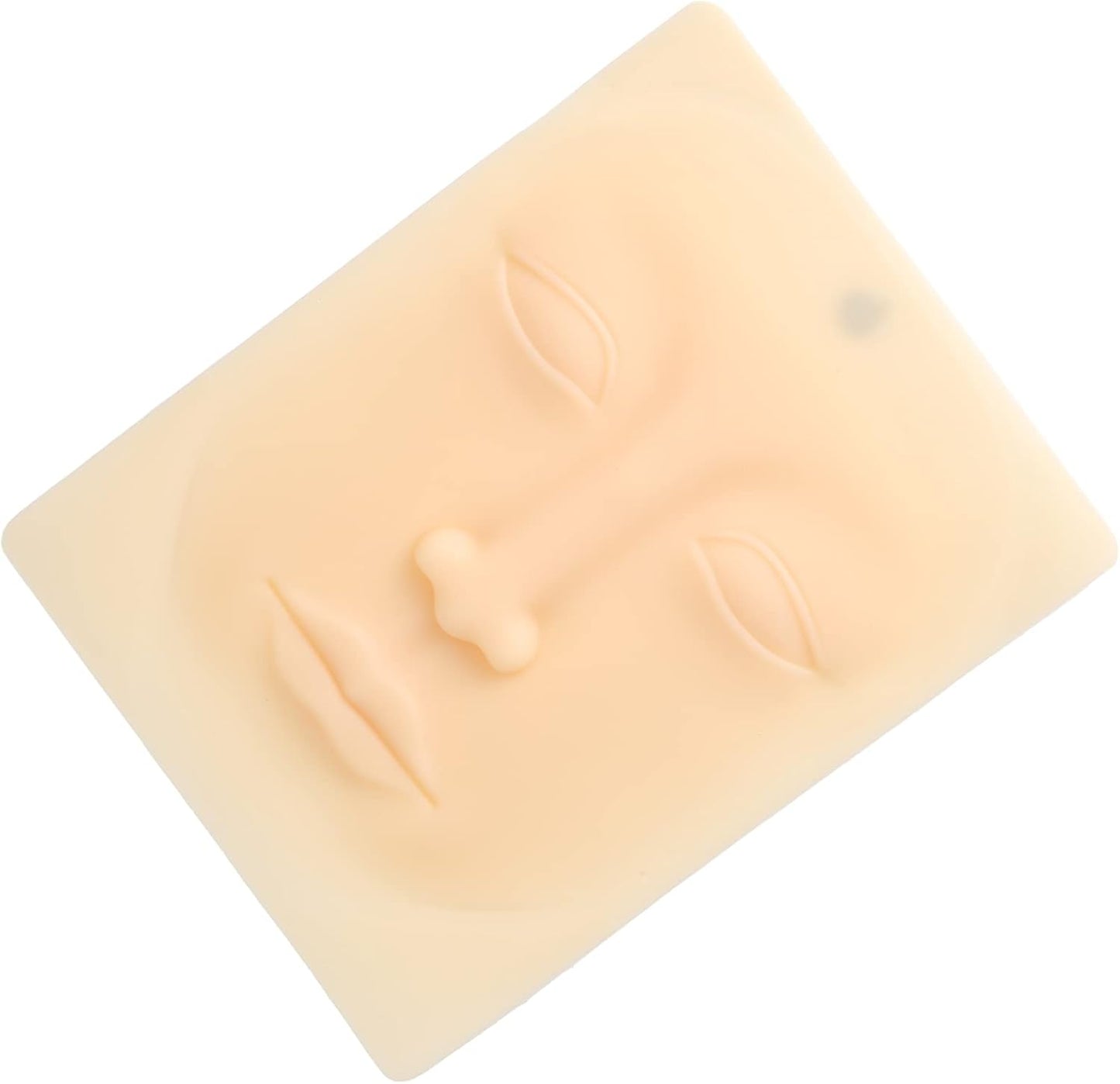 Permanent Makeup Practice Skin, Washable Reusable 4D Facial Tattoo Training Skin for Eyebrow Eyeliner Lip