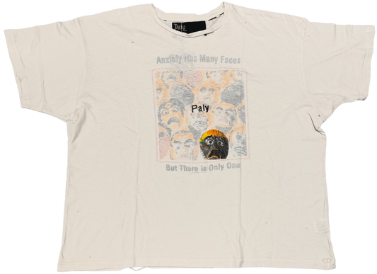 PALY 'ANXIETY' CREAM TEE