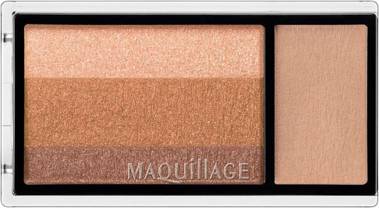 Maquillage Dramatic Eye Color (Multi) OR341 Orange Mousse Cake Eye Shadow Customizable Gradation Nose Shadow Eyebrow Body 0.09 oz (2.5 g)