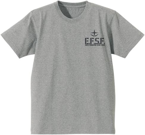 コスパ 機動戦士ガンダム 連邦軍 ヘビーウェイトTシャツ MIX GRAY Lサイズ