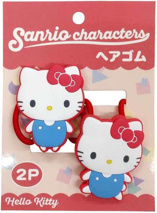 I Planning Sanrio Characters Hello Kitty Hair Rubber 2-Piece Set K9715A