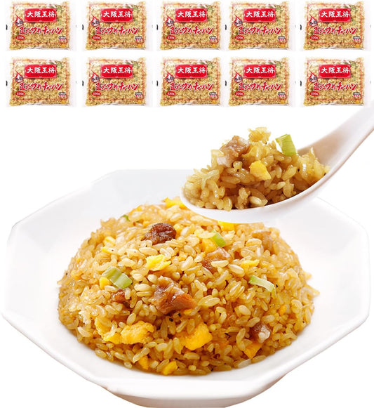 Osaka Ohsho Frozen Fried Rice, 8.1 oz (230 g) x 10 Packets
