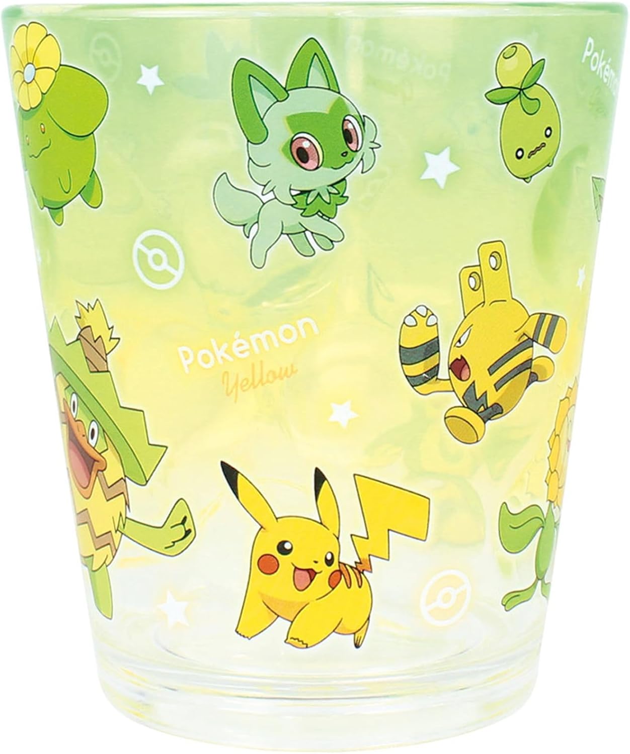 Pokemon Dot Tumbler Gradient Green & Yellow