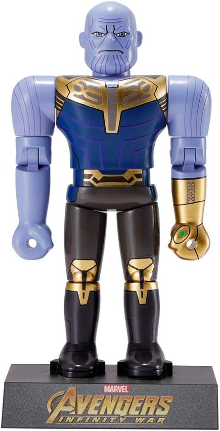 Chogokin Heroes Avengers Thanos, Approx. 4.3 inches (110 mm), Die-cast & ABS, Painted Action Figure