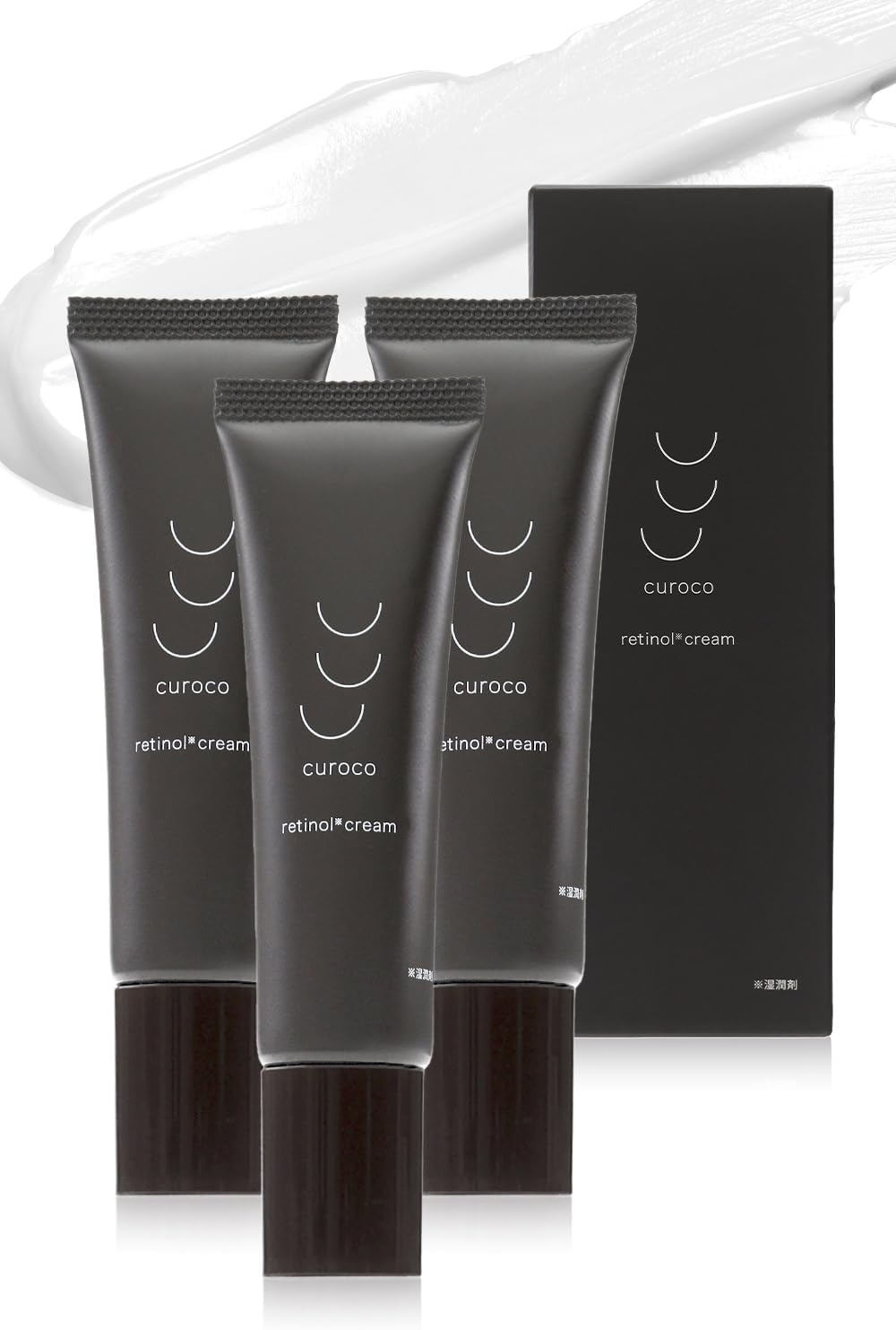 curoco Retinol Face Cream, 0.7 oz (20 g), Set of 3 (Aging Care, Hali, Pores, Deer, CICA, Aperida, Nyacinamide, Facial, Pores, Glossy, Moisturizer, Retinol Cream, Facial Cream, Cosmetics, Moisturizer,