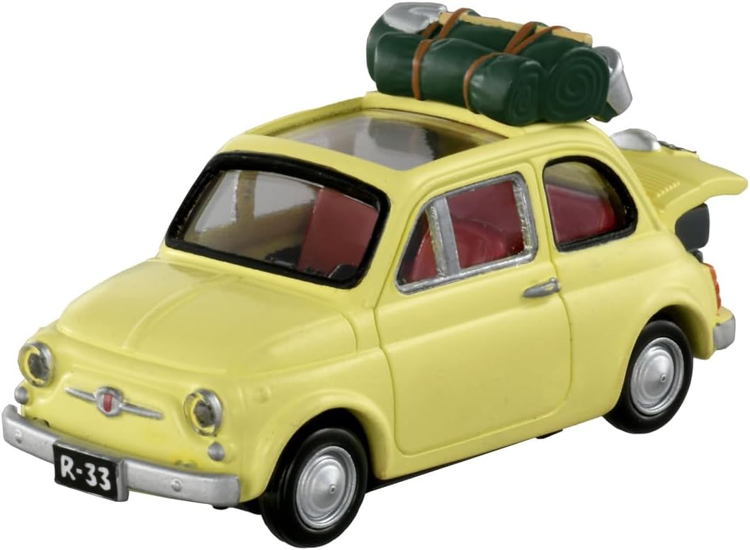 Takara Tomy Tomica Premium Tomica Premium unlimited 05 Lupin the Third Castle of Cagliostro Fiat 500 Mini Car Toy Ages 6 and Up