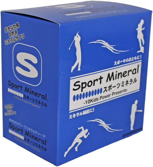 Okinawa Natural Mineral Supplement, Sports Mineral, 4 Packs x 10 Bags
