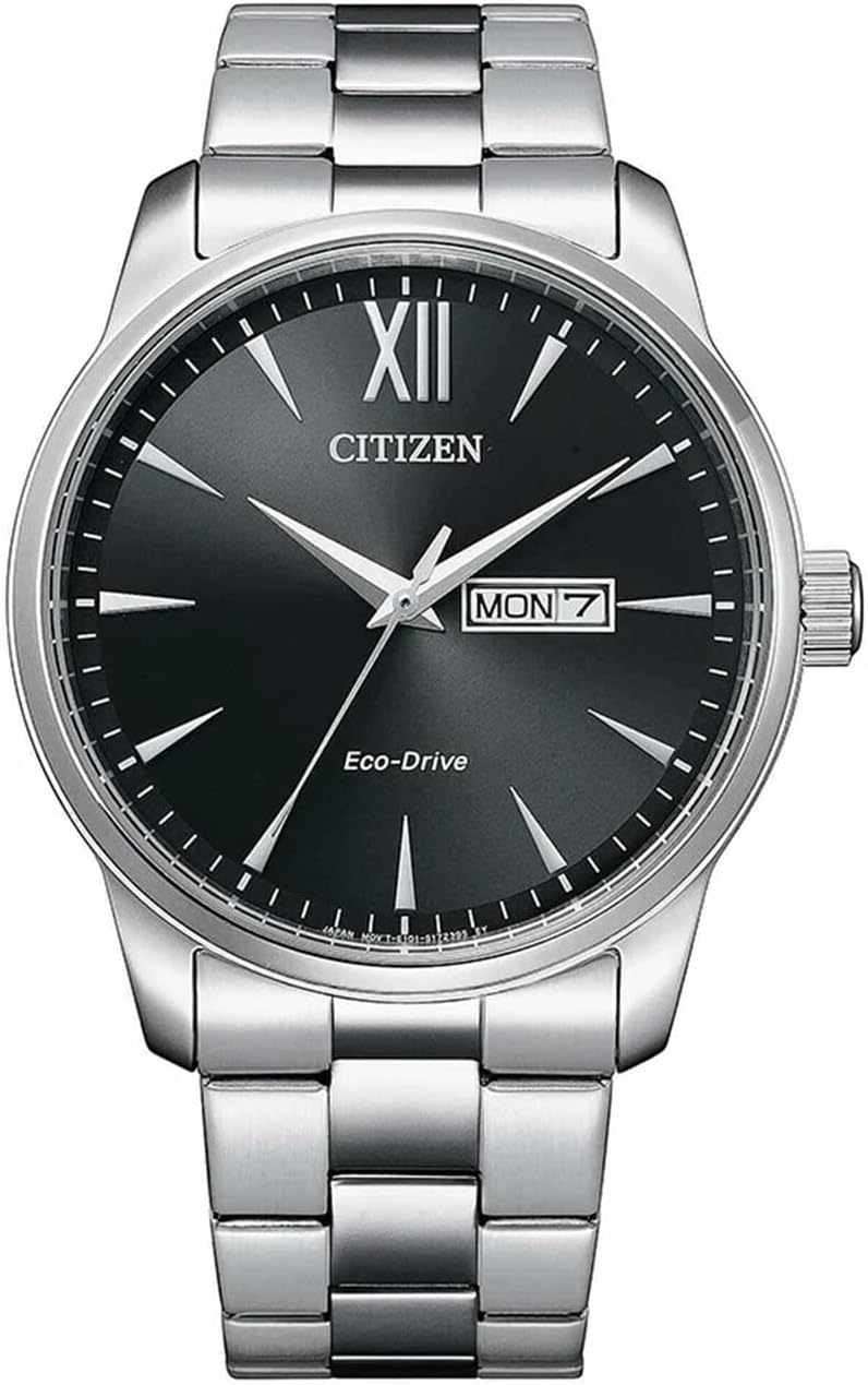 Citizen Herren Analog Eco-Drive Armband, Silver, Bracelet
