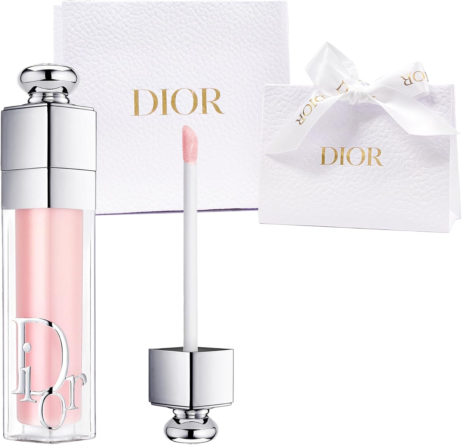 DIOR Addict Lip Maximizer #001 Pink Lip Gloss, Cosmetics, Birthday, Gift, Shopper Included