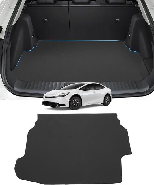 Mixsuper Toyota New Prius 60 Series 2D Luggage Mat Without Spare Tire Trunk Mat PRIUS60 MXWH60 MXWH65 Luggage Tray Cargo Mat Present January 2023 Prius 60 Parts Waterproof Mat PVC Leather Anti-Slip