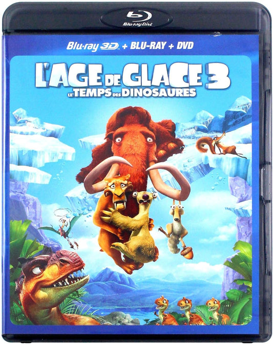 L'Age de Glace 3 - Blu-ray 3D Active + Blu-ray 2D + DVD