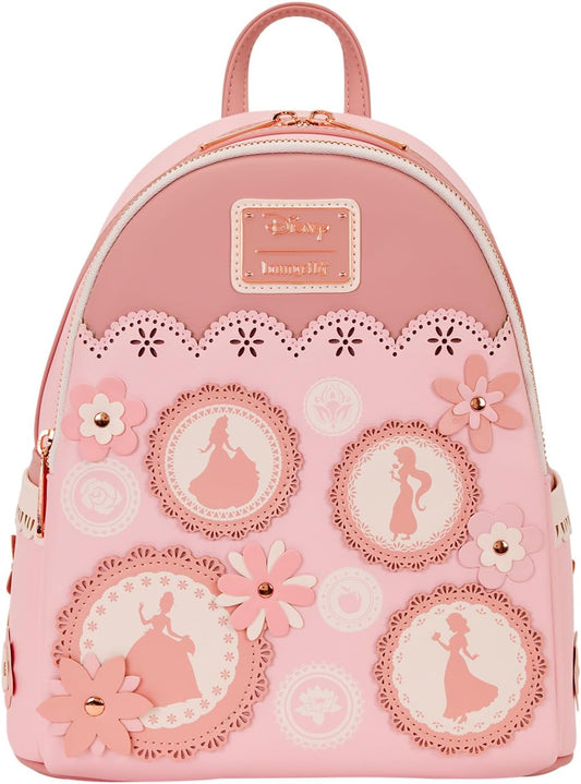 Loungefly Disney Princess Mini Stained Glass Backpack