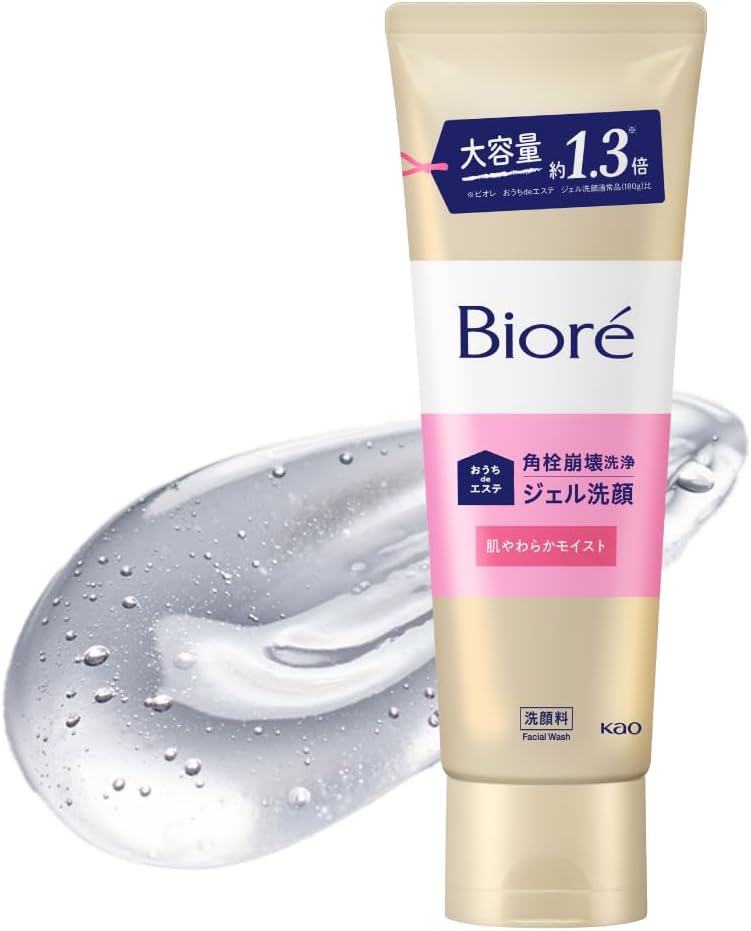 Bioré Biore "Ouchi de Este" Face Cleansing Gel For Softness Single Item 240 Grams (x 1) [Exclusive]
