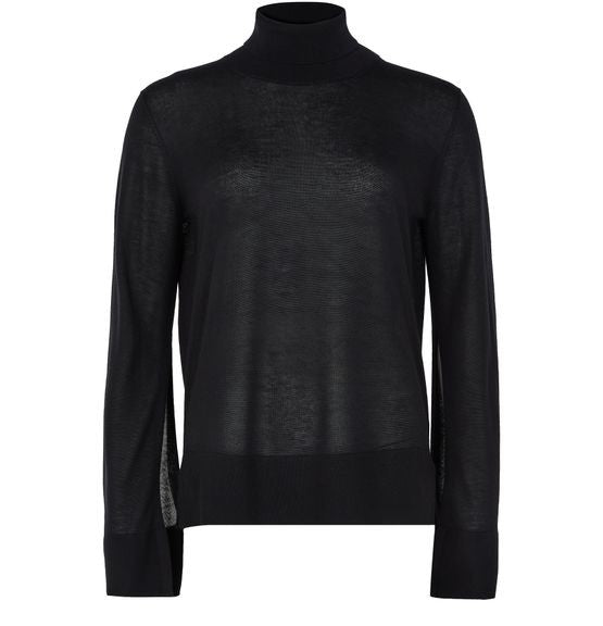 TOTEME Slit sleeve turtleneck sweater - Image 1