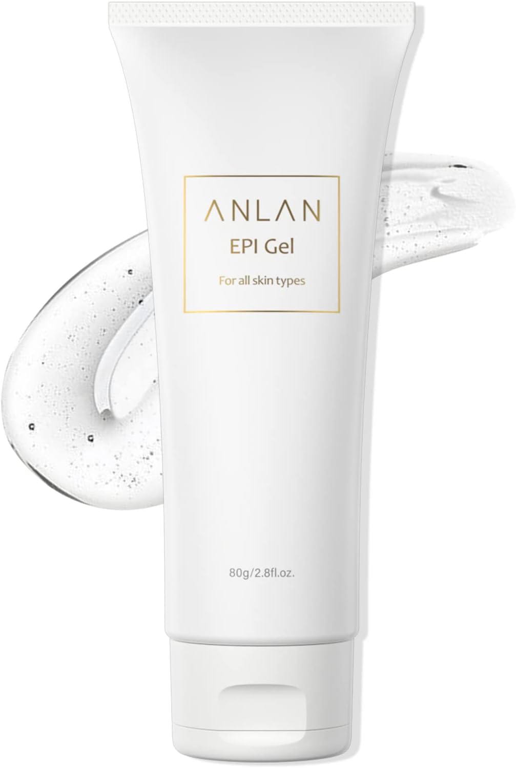 ANLAN Moisturizing Gel for Hair Removal Device Face Body Moisturizing Epigel, Unisex, Made in Japan 2.8 oz (80 g)