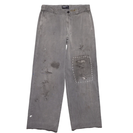 ENFANTS RICHES DÉPRIMÉS 'GREY' REPAIRED PANTS
