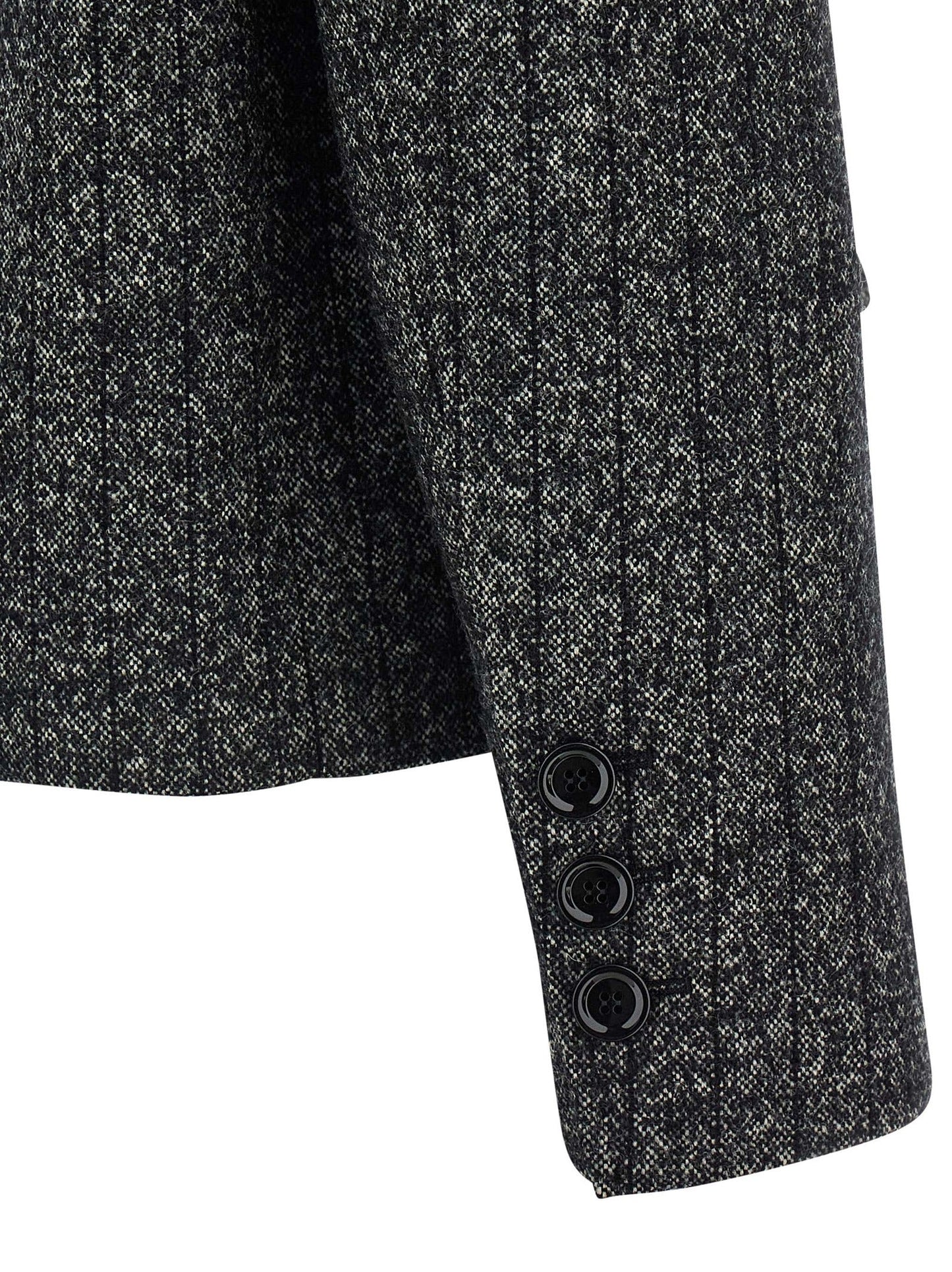 Dolce  Gabbana ドルチェ＆ガッバーナストライプウールブレザー - Image 1