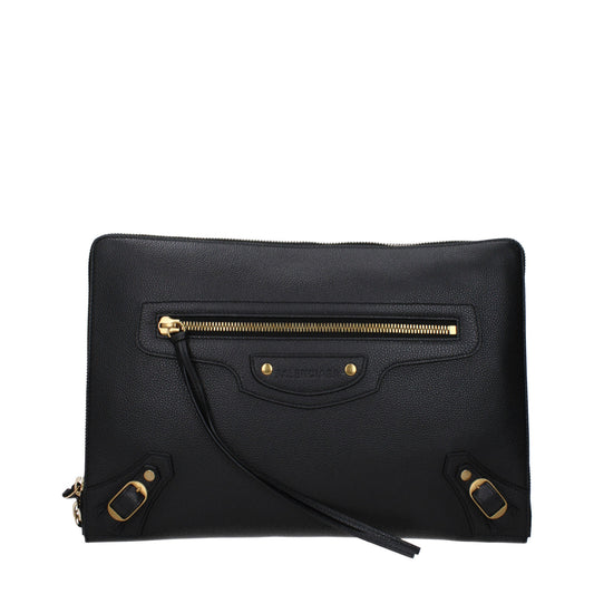 Balenciaga Pochette Neo Classic Women Leather Black - Image 1