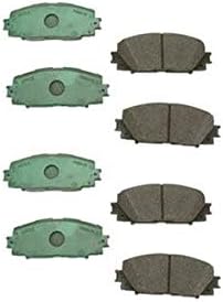 フロント＆リア ブレーキパッド 左右セット トヨタ プリウス(ZVW30 ZVW35 ZVW50 ZVW51 ZVW55) 互換品 0446547070 0446647080