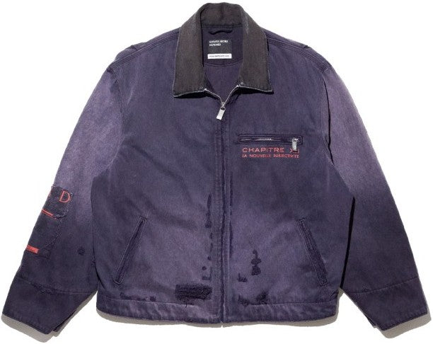 ENFANTS RICHES DÉPRIMÉS 'CHAPITRE III' NAVY WORK JACKET