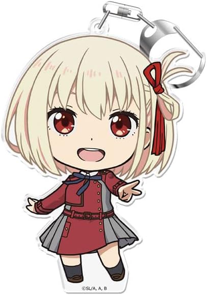 Licorice Recoil Punikoro! Key Chain (with Stand) Nishiki Chizoku