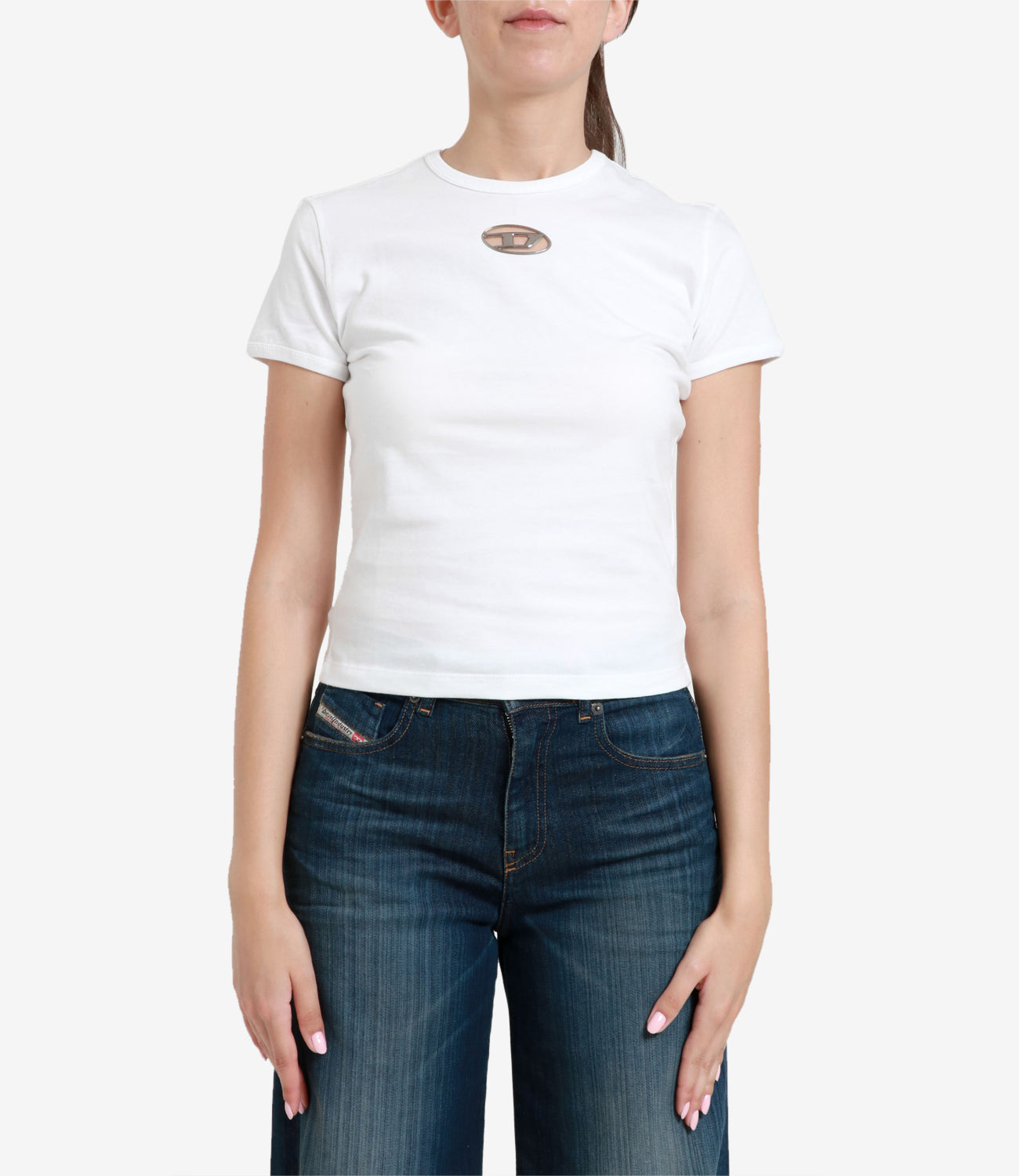 Diesel ディーゼルTシャツとポロスホワイト - Image 1