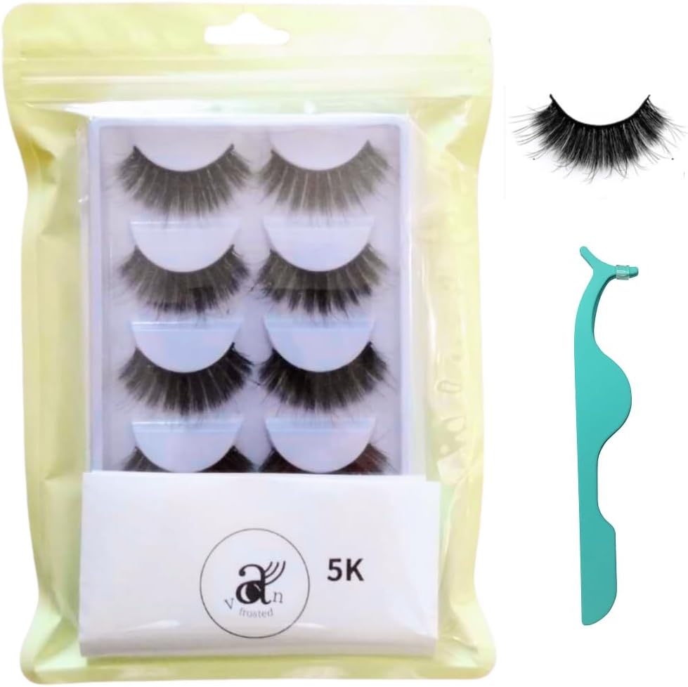 False Eyelashes, Stage, Stage, Fitness Competition, Dance, Competition, Cheer, Long False, 3D Mink Volume, Large Eyelashes, Fluffy Eye Makeup, Eyelash, Cosplay, Fraud Makeup Set, Tweezers