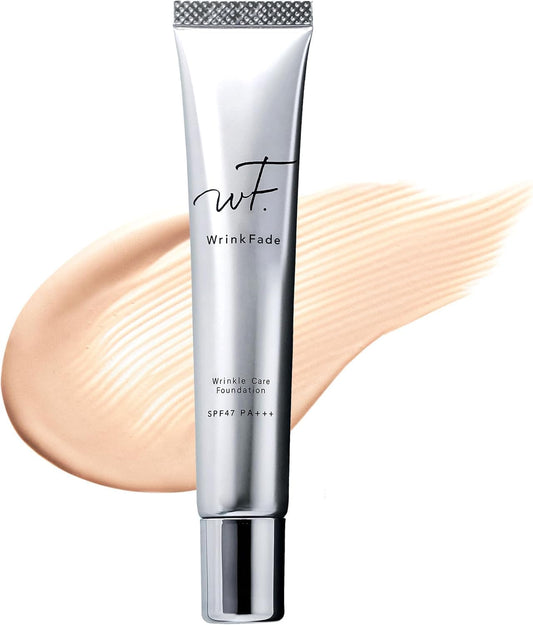 WrinkFade Link Fade | Medicated Wrinkle Cover Foundation, 20g Liquid Foundation, Whitening, Stains & Wrinkle Improvement Quasi Drug