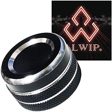 Mirror Switch Aluminum Cover (Black)