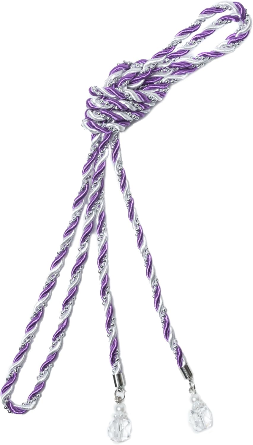 Kyoetsu Women's Obikazari Kazarihimo Decorative Cord Yukata Accessory w/ Faux Pearls