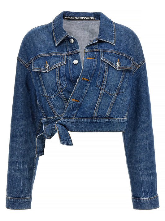 Denim X Alexander Wang デニムxアレクサンダーワン「包まれたトラック運転手」ジャケット - Image 1