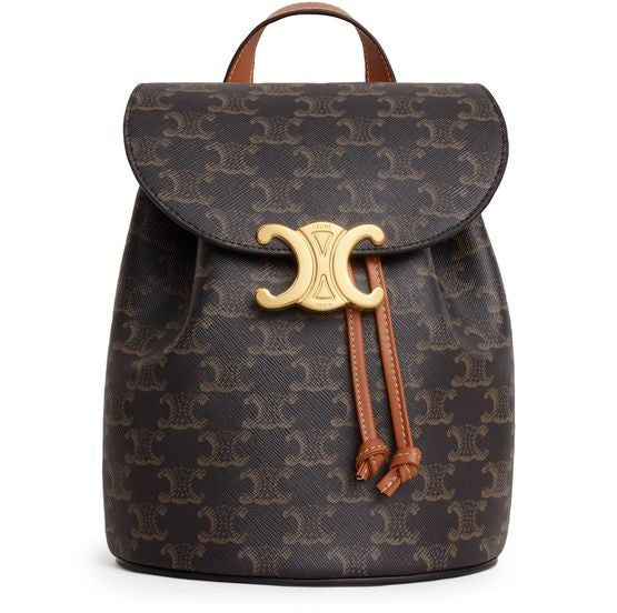 Backpack Celine Bonnie in Triomphe canvas & calfskin - Image 1