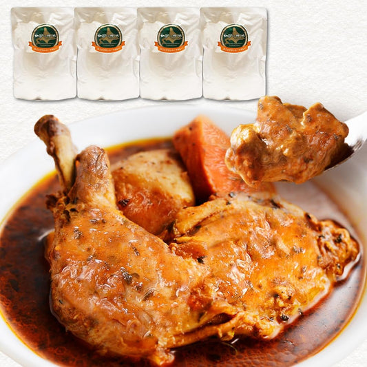 【Exclusive】 Northern Country Original Chicken Leg Retort Curry Whole Chicken Leg Soup Curry Delicious Medium Spicy Gift Set from Northern Country