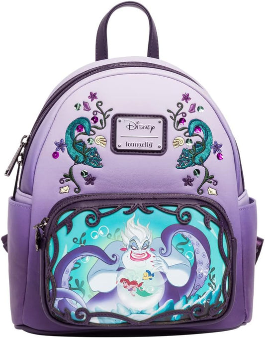Loungefly Disney Villains Scene Ursula Womens Backpack