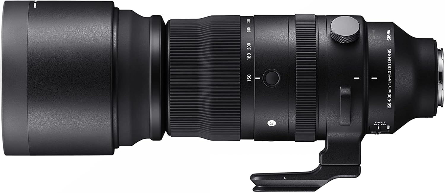 Sigma Sony E-Mount Lens 150-600mm F5-6.3 DG DN OS Zoom Super Telephoto Full Size Sports Mirrorless